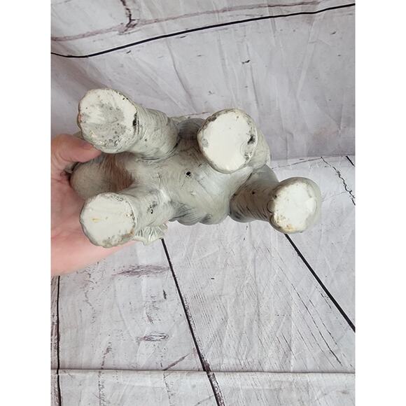 Vintage Andrea By Sadek Bright Big Eyed Sweet Baby Elephant Figurine 5in READ - Picture 10 of 10